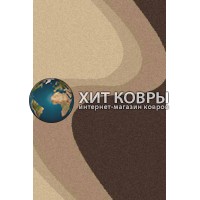 Российский ковер прямоугольный Platinum t616 бежевый коричневый
